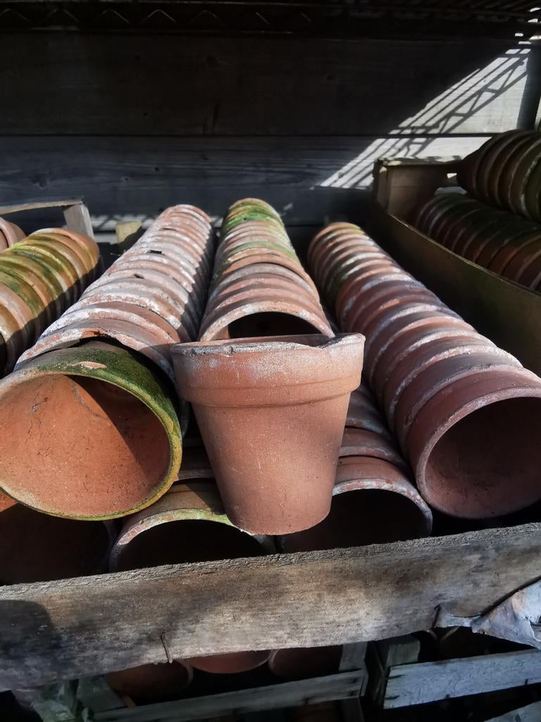 Terracotta potjes pst of grote partij Weekendsale! 7h Miekje, ., Rond, Nieuw, Ophalen of Verzenden