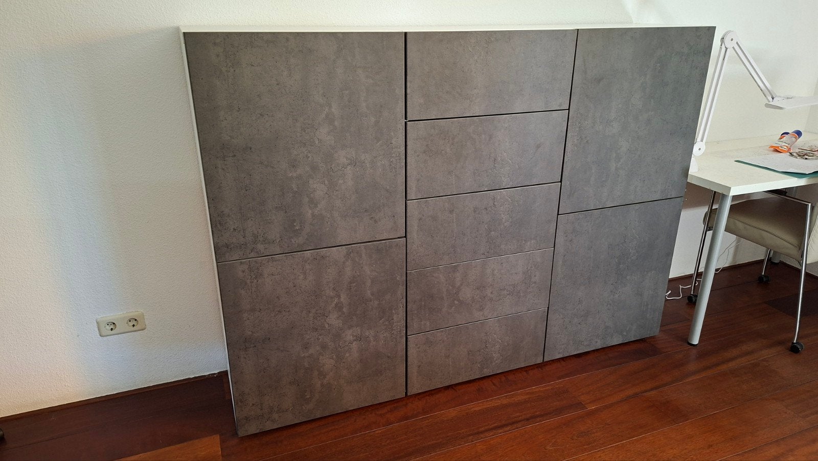 IKEA Besta kastdeuren en ladefronten 60x64/60x26 betonlook, Ophalen, Zo goed als nieuw, 25 tot 50 cm, 50 tot 100 cm
