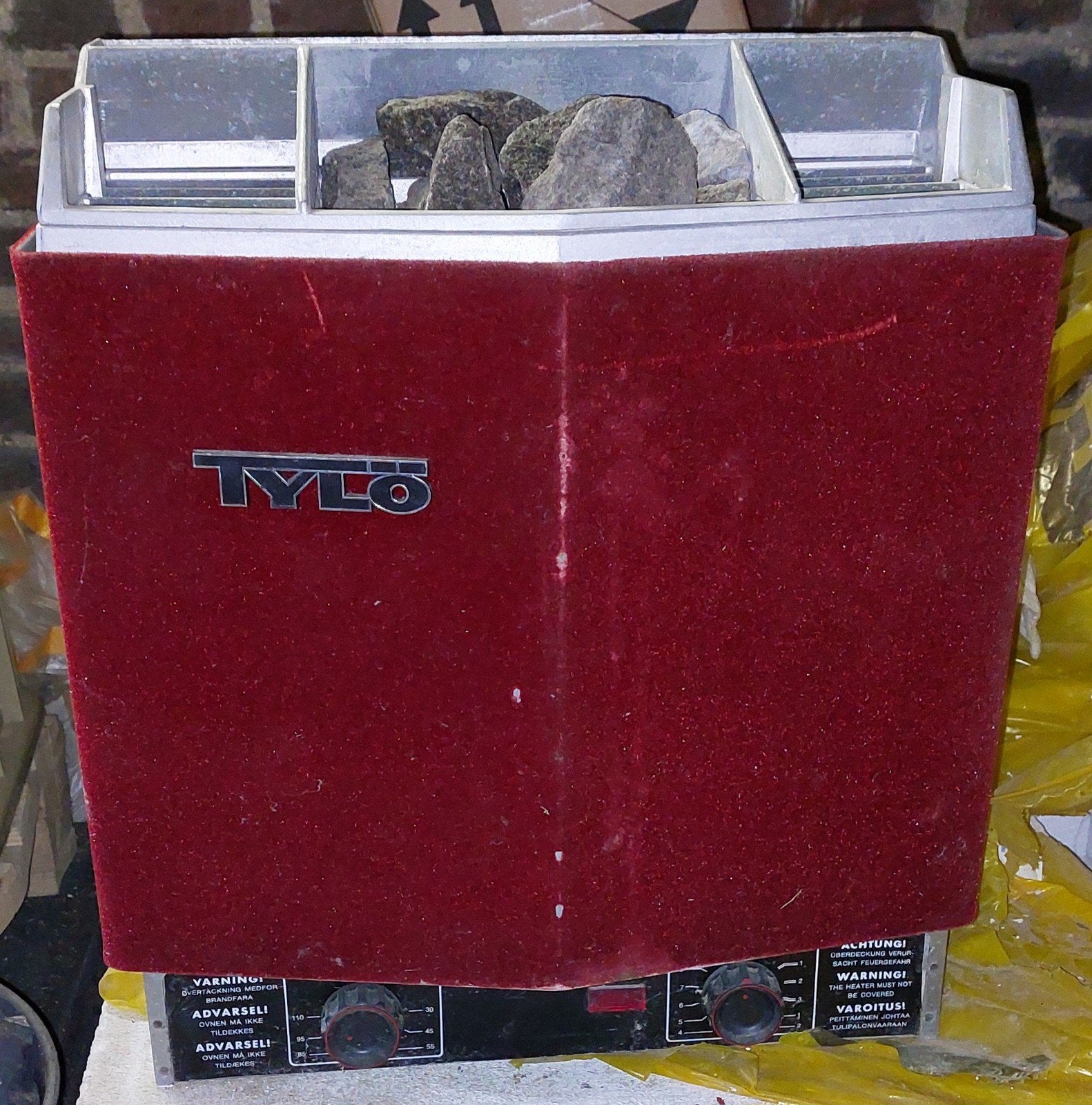 Tylo 220 volt 3kw saunakachel, Ophalen, Gebruikt, Fins of Traditioneel, Onderdelen