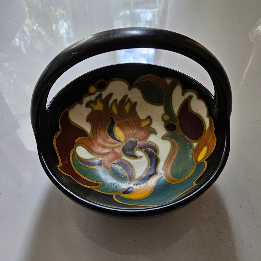 Antiek Goudse Plateel Zenith bonbon schaaltje art deco, Antiek en Kunst, Antiek | Schalen, Ophalen of Verzenden