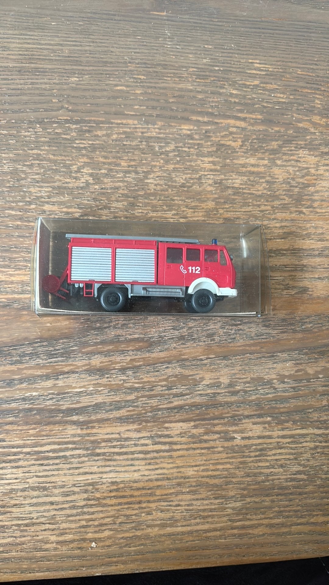 Wiking MB Feuerwehr LF 16 - Modelbrandweerwagen, Ophalen of Verzenden, Nieuw, Bus of Vrachtwagen, Wiking