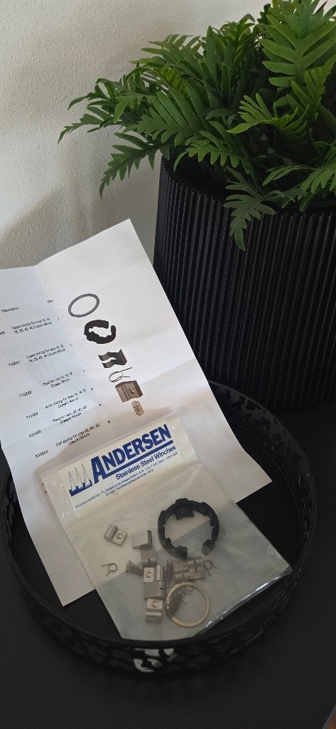 Andersen Lieren Service Kit 4 - 710004, Watersport en Boten, Ophalen of Verzenden, Nieuw, Onderhoud en Reparatie