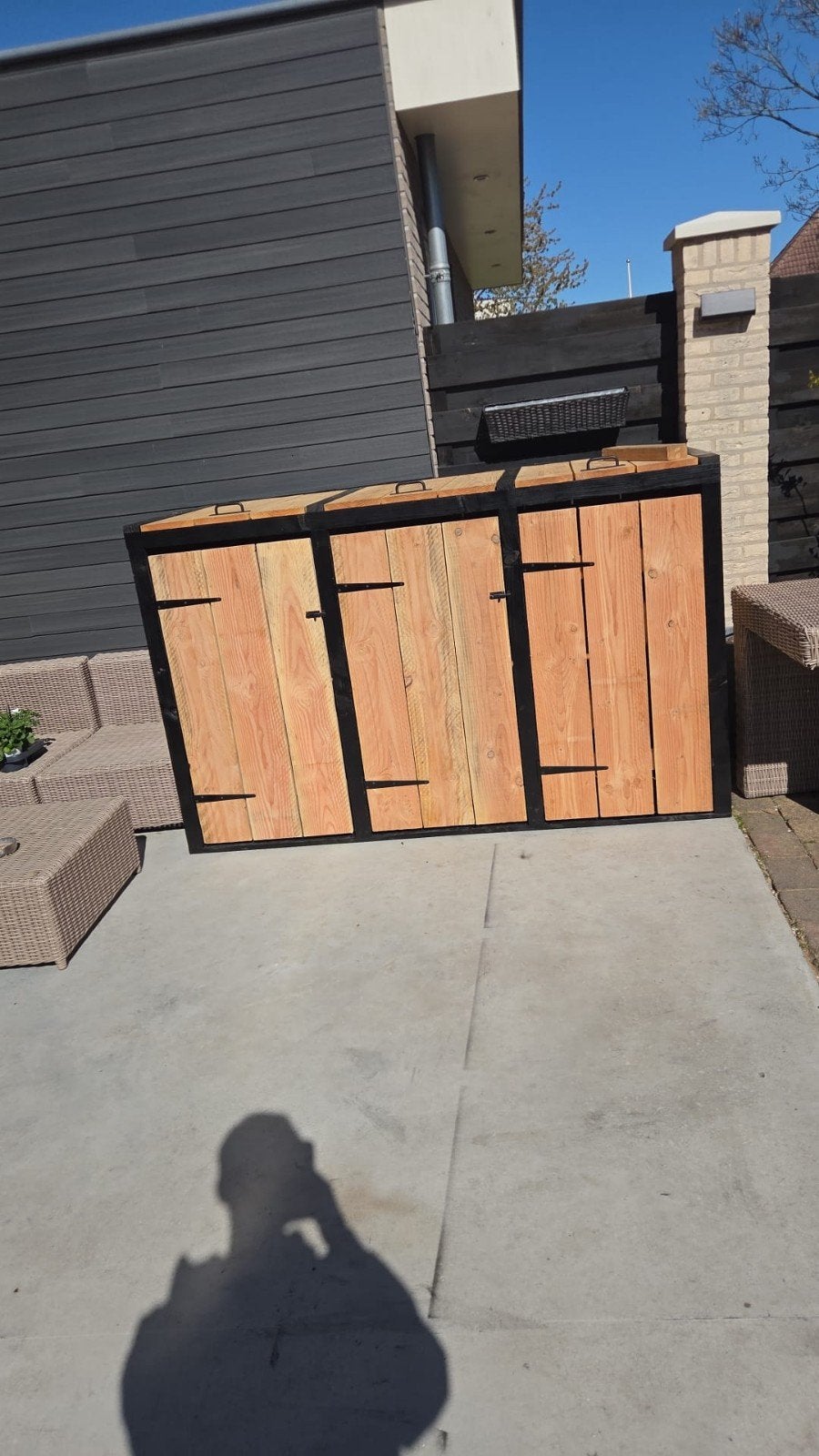 Containerombouw nieuw!, Ophalen of Verzenden, Zo goed als nieuw, Hout, Containerberging