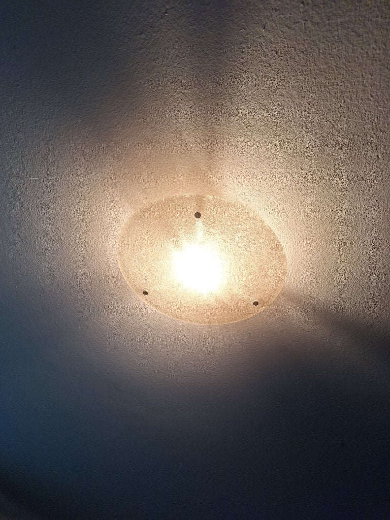 ronde plafonniere lamp plafond, Zilver, Modern, Overige fittingen, Ophalen of Verzenden