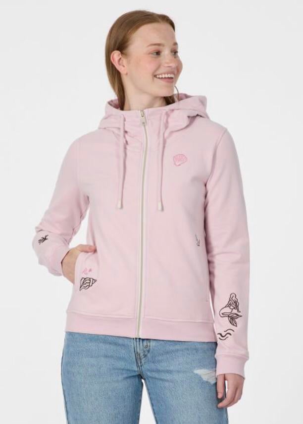 Nieuw! Ragwear vegan hoodie trui roze PARYA EMBRO, Ragwear, Nieuw, Ophalen of Verzenden, Roze