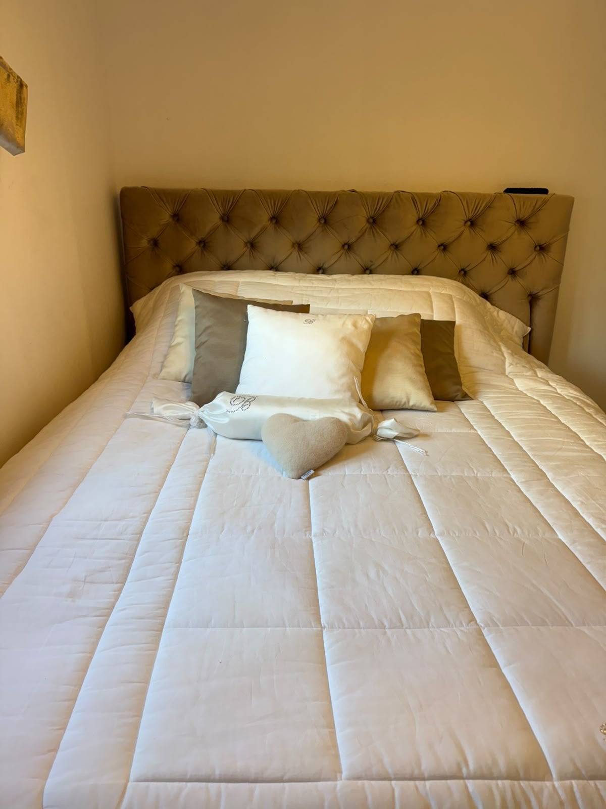 Boxspring 1.60, Ophalen, Klassiek, Tweepersoons, Zo goed als nieuw