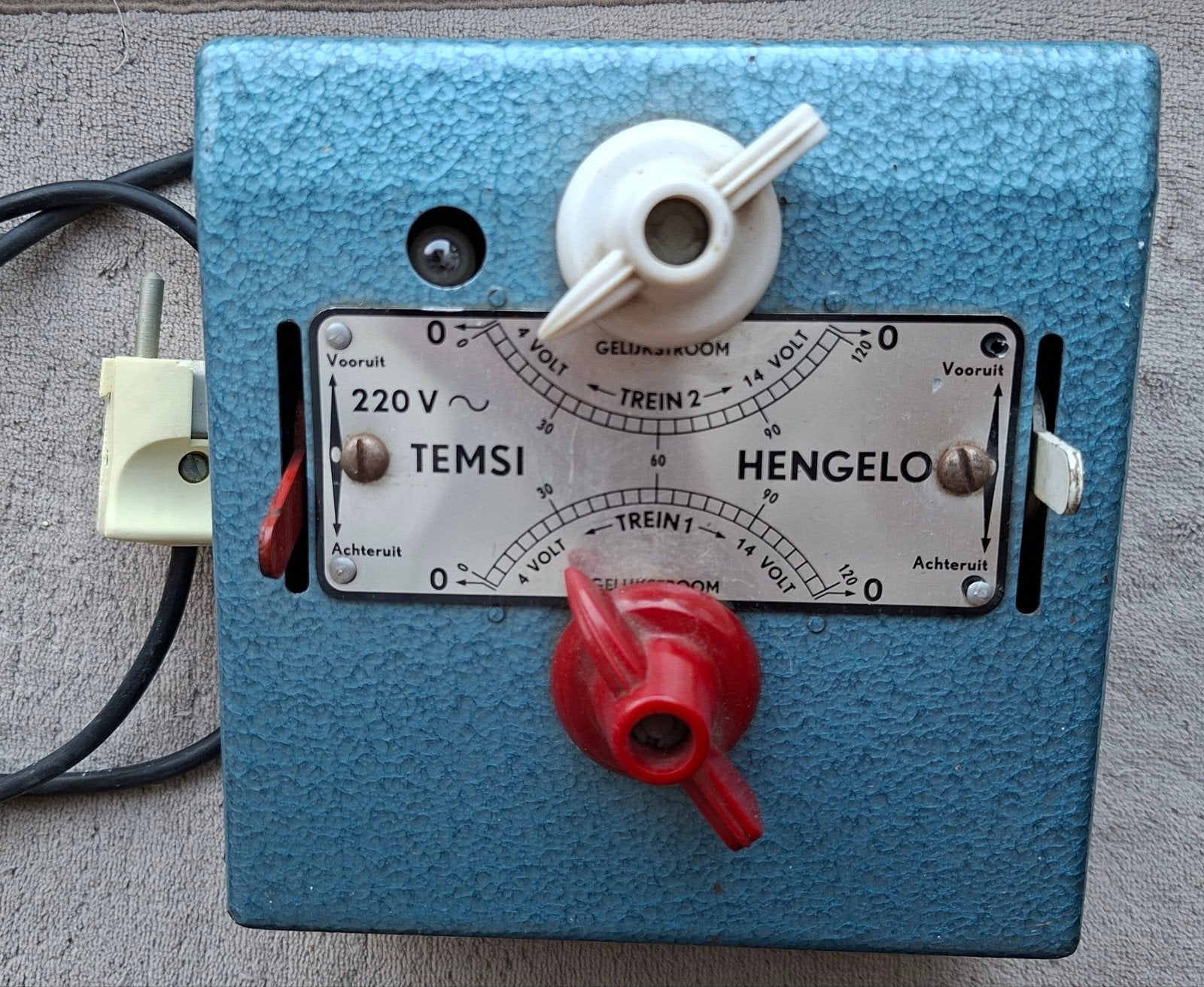 Temsi Hengelo Transformator 220V voor modeltreinen, Ophalen