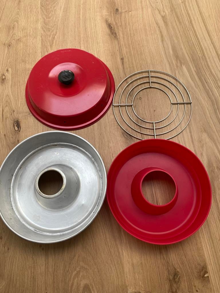Omnia oven - Draagbare oven voor camper, caravan, boot, Ophalen of Verzenden, Metaal, Rood, Overige merken