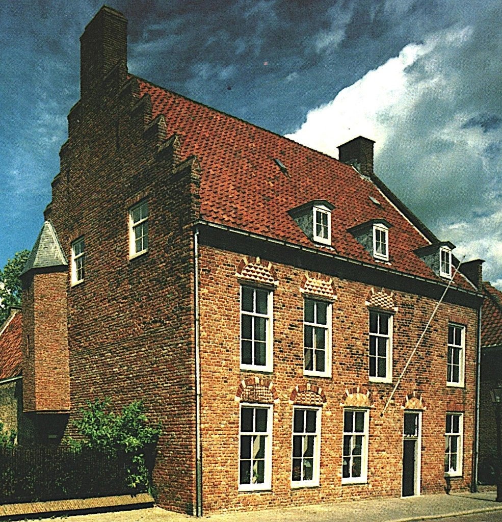 37731 Woudrichem N Br Jacoba van Beierenhuis  niet gelopen, Ophalen of Verzenden, 1960 tot 1980, Ongelopen, Noord-Brabant