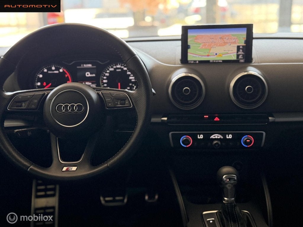 Audi A3 Sportback TFSI AUTOMAAT / 3X S LINE / LED / NAP, Auto's, Audi, Gebruikt, Euro 6, 116 pk, Zwart