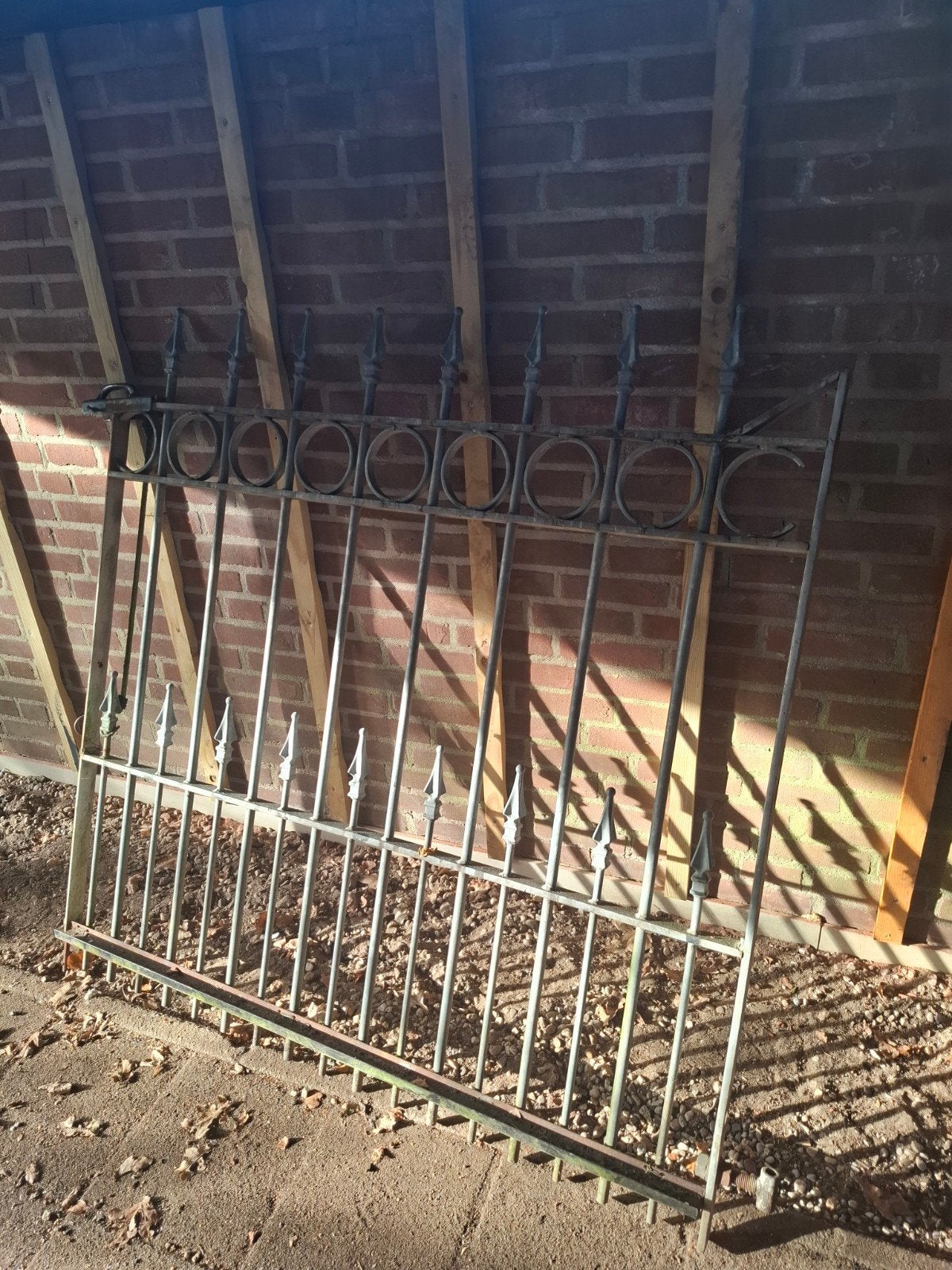 poort, Tuin en Terras, Ophalen, Gebruikt, IJzer, Sierhekwerk
