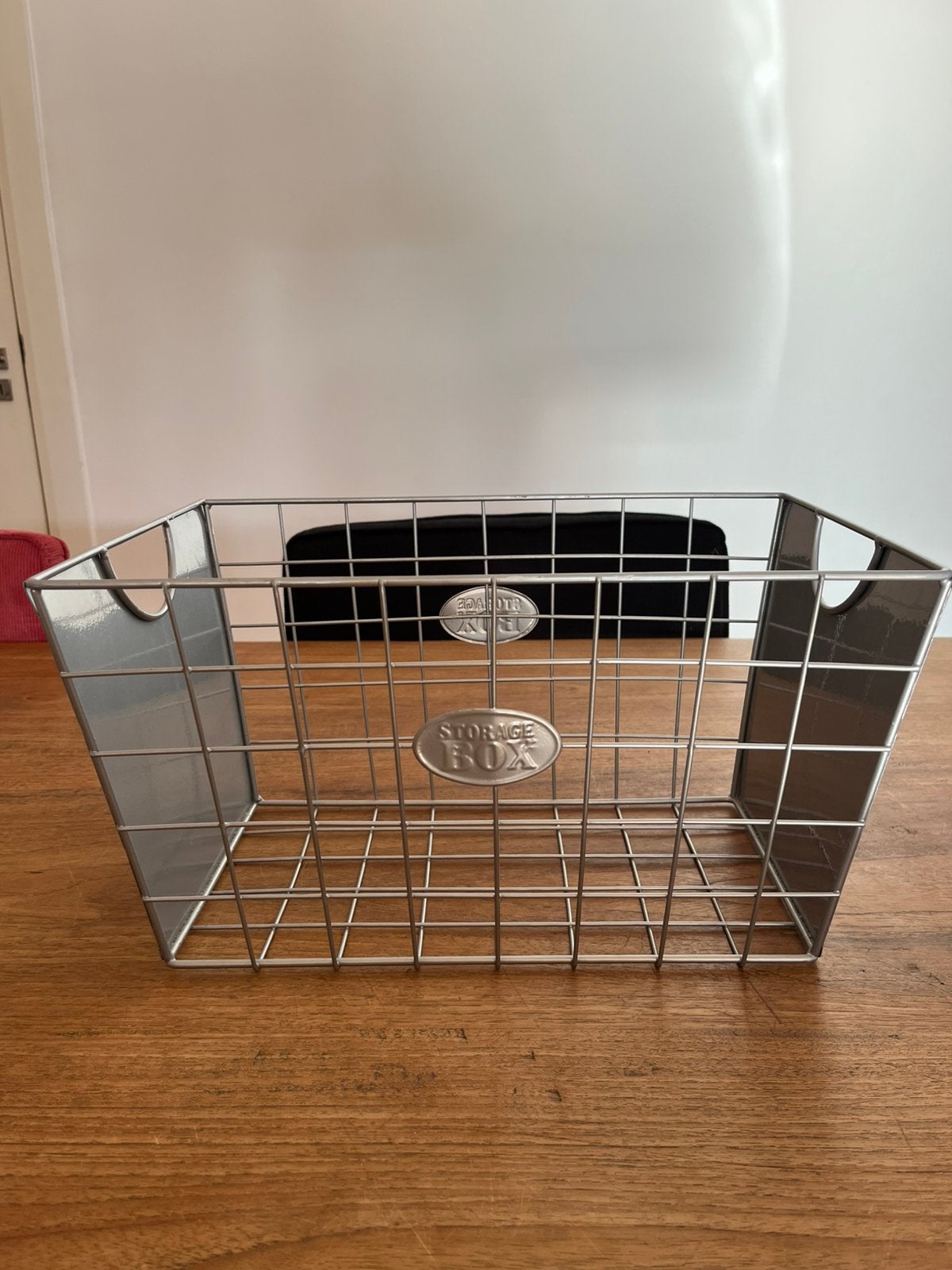 Metalen mand/ storage box, Dieren en Toebehoren, Ophalen, Zo goed als nieuw