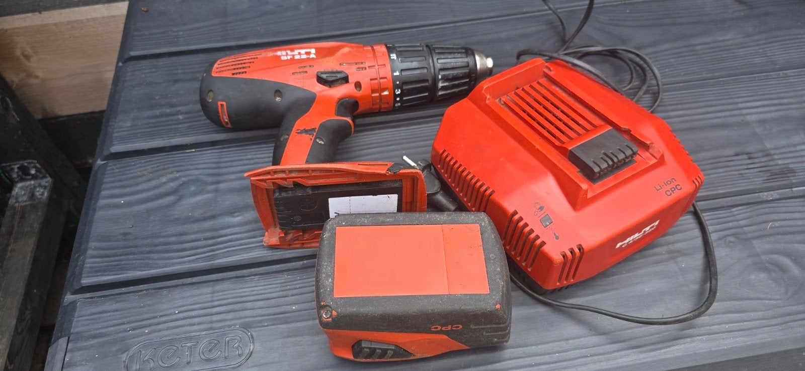 hilti schroefmachine 22v, Ophalen of Verzenden, Boor- en Schroefmachine
