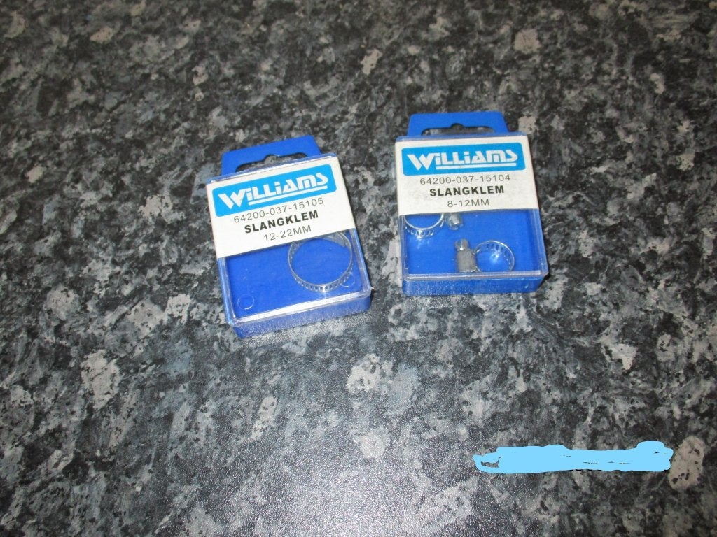slangklem 2x, Ophalen of Verzenden, Nieuw