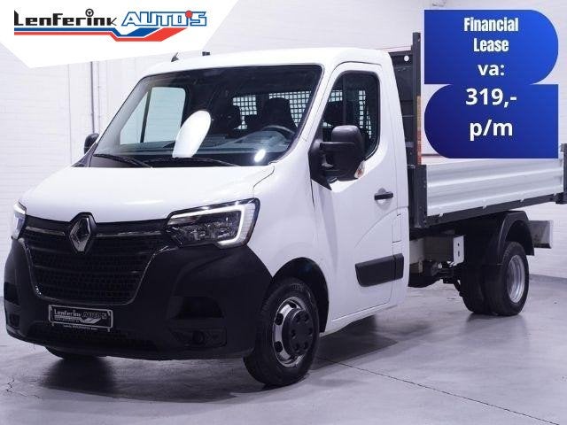 Renault Master 2.3 DCi 130 pk Dubbel Lucht Kipper, Trekhaak, Auto's, Gebruikt, 4 cilinders, Renault, 11 km/l