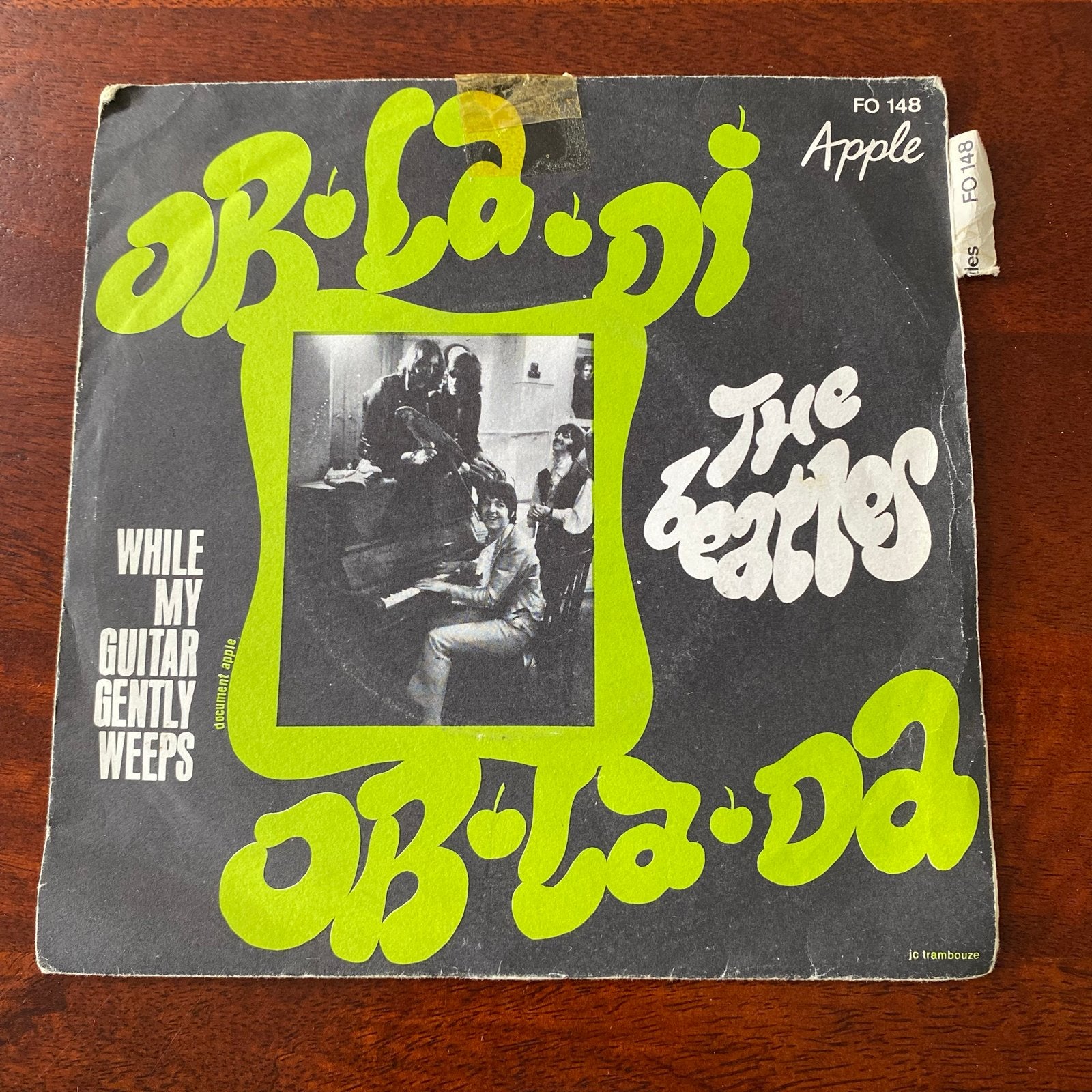 7” The Beatles - Ob-La-Di, Ob-La-Da / While My Guitar Gently, Cd's en Dvd's, Vinyl Singles, Originele persing, Ophalen of Verzenden
