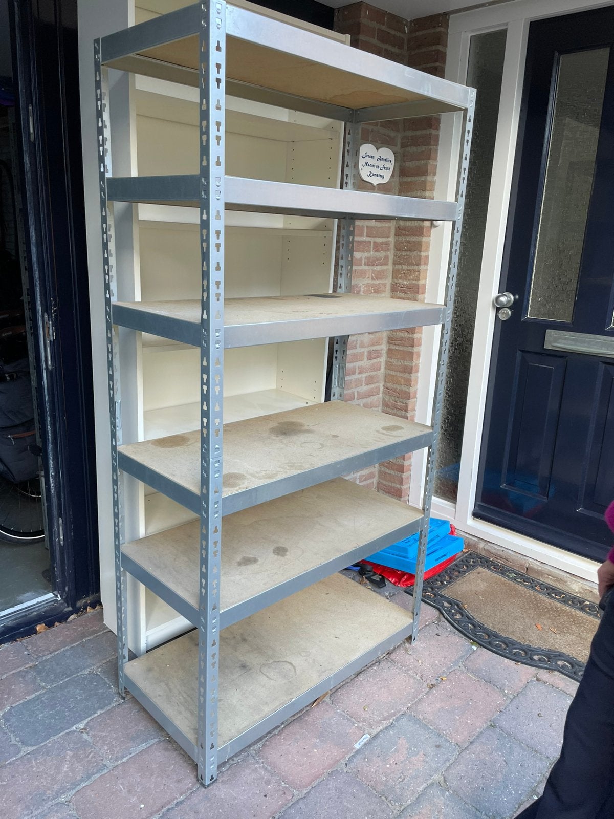 Stellingkast, Ophalen, Gebruikt