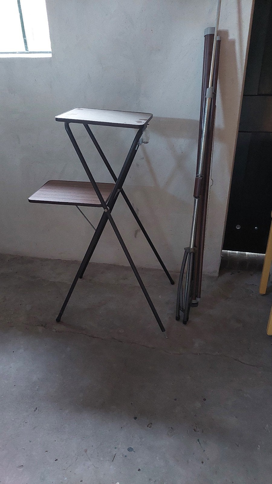 projectie tafel met scherm doek voor beamer/ dia, Ophalen