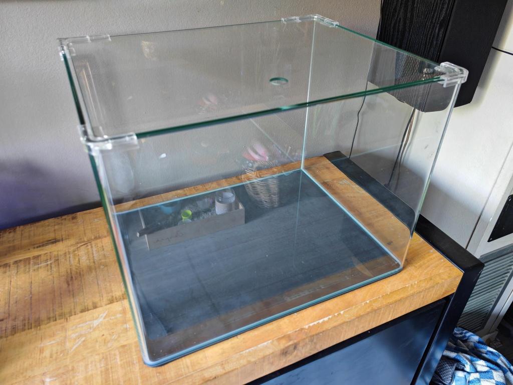 Dennerle Nano Scaper's Tank 55L, Ophalen, Gebruikt, Dennerle, Inclusief deksel