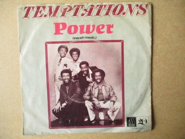 s4969 temptations - power 2, Cd's en Dvd's, Vinyl Singles, Ophalen, Gebruikt, 7 inch, Overige genres