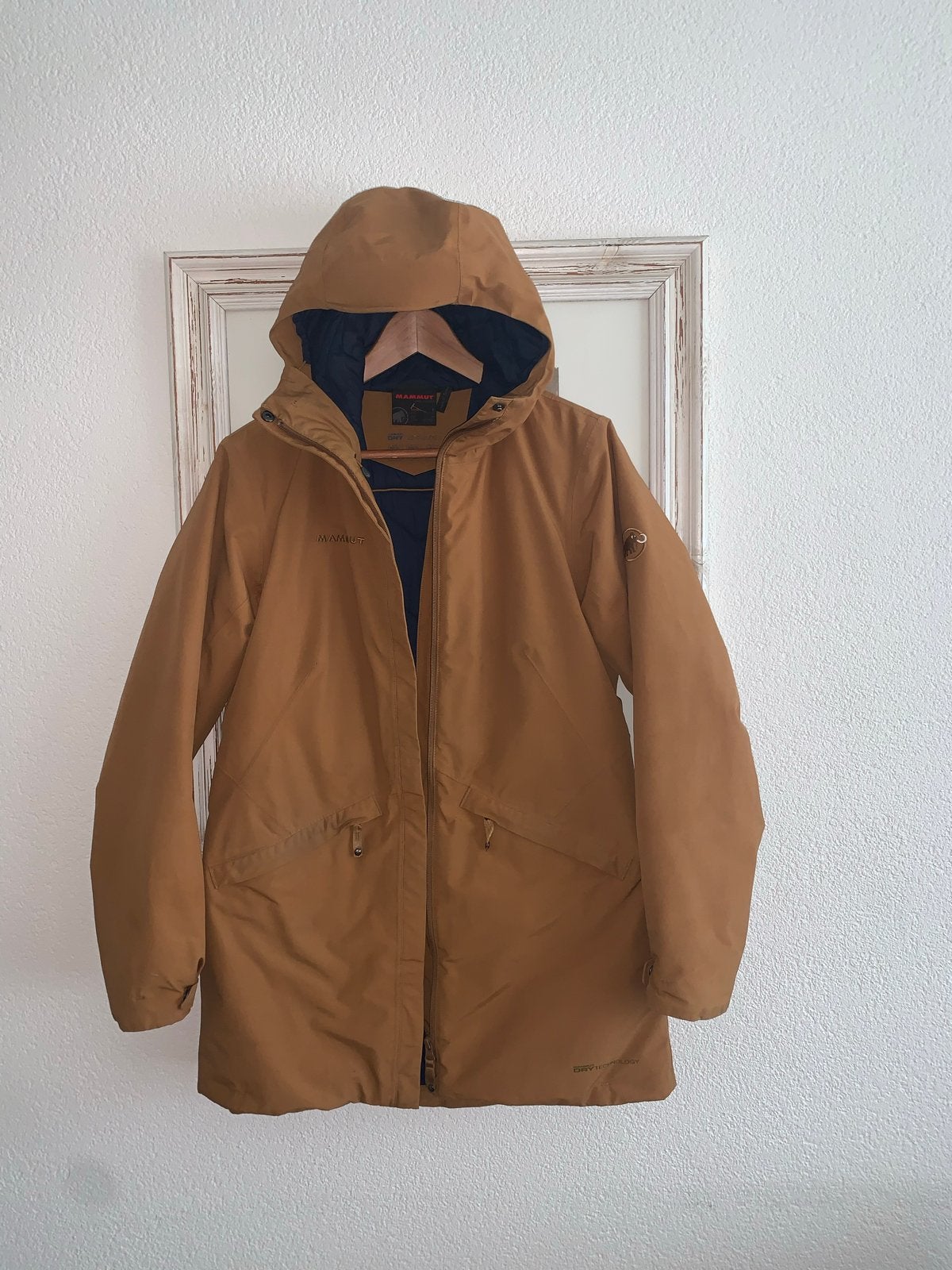 Mammut Drytechnology Jas - Waterdicht & Ademend, Ophalen of Verzenden, Zo goed als nieuw, Bruin