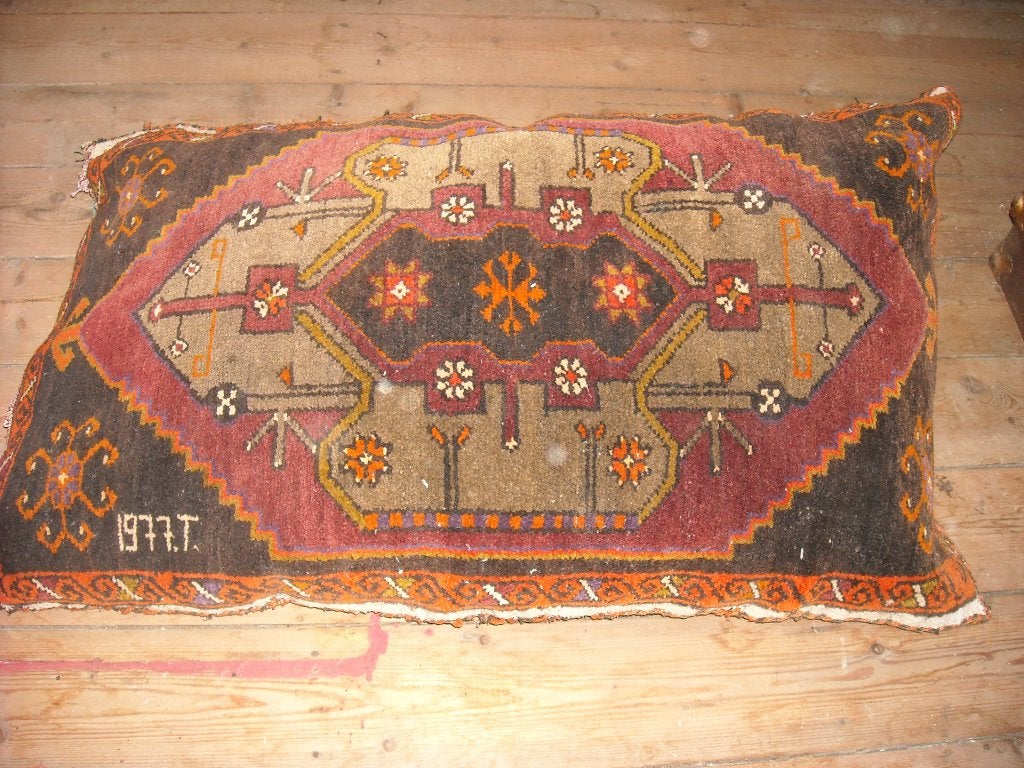 antiek turks kussen 100 x 50 cm turk yastik antik anatolie, Antiek en Kunst, Antiek | Kleden en Textiel, Ophalen