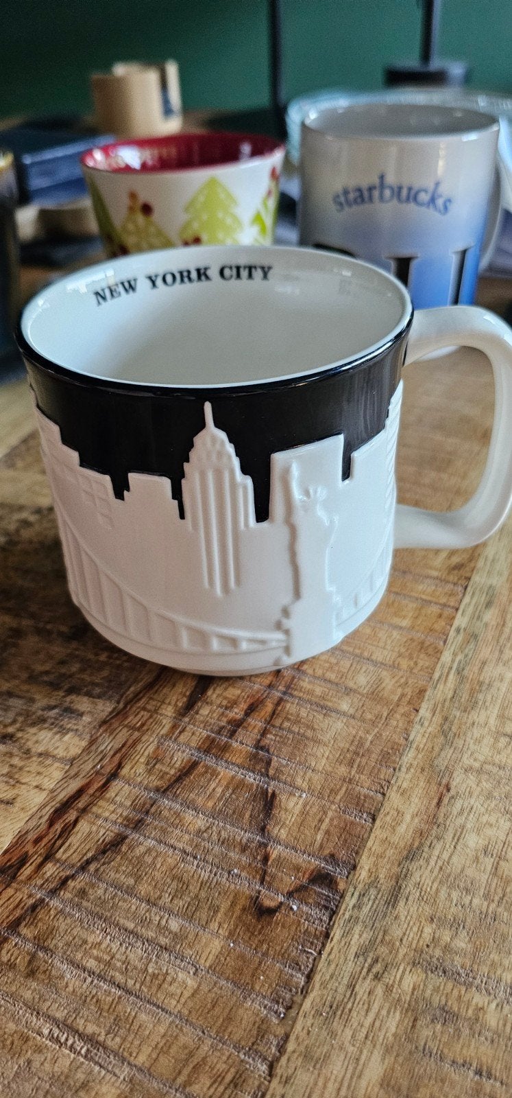 Starbucks Collector Relief New York City Mok 2010 - 16 oz, Ophalen of Verzenden, Nieuw