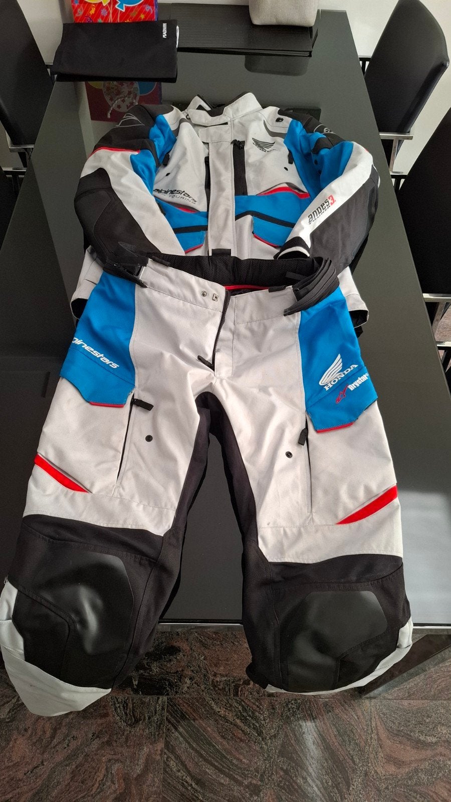 Alpinestars Tech Touring Motorpak - Honda Africa Twin kleur, Ophalen of Verzenden, Alpinestars, Tweedehands, Heren
