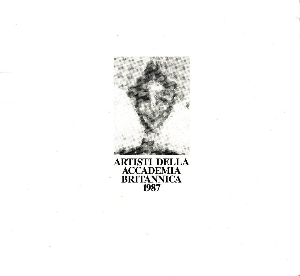 tent. cat. Artisti della Accademia Britannica 1987 (BW 2), Ophalen of Verzenden, Gelezen