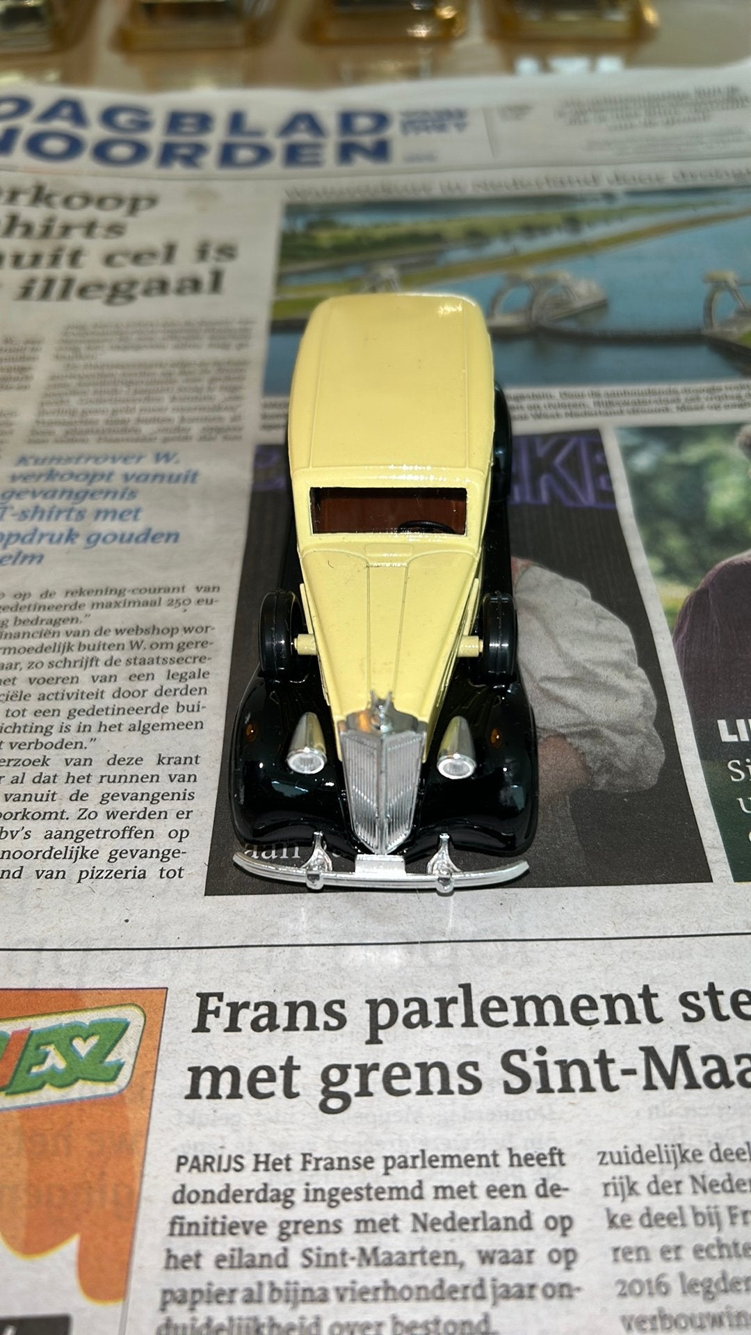 Solido Packard (1937), Verzenden, Zo goed als nieuw, Auto, Solido