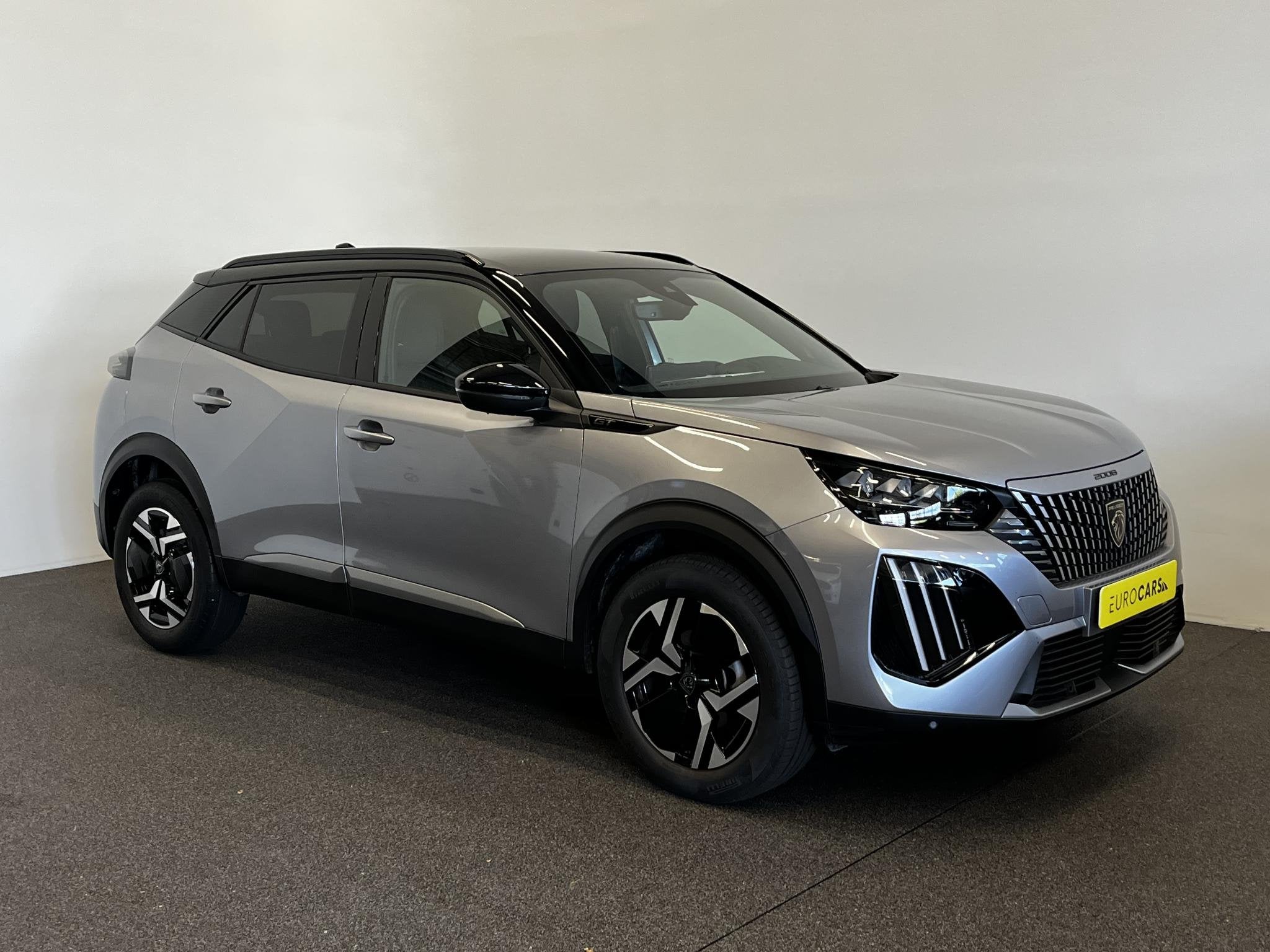 Peugeot 2008 1.2 PureTech 130pk Automaat GT-Line Navigatie A, Auto's, Gebruikt, 1199 cc, Leder en Stof, 1180 kg