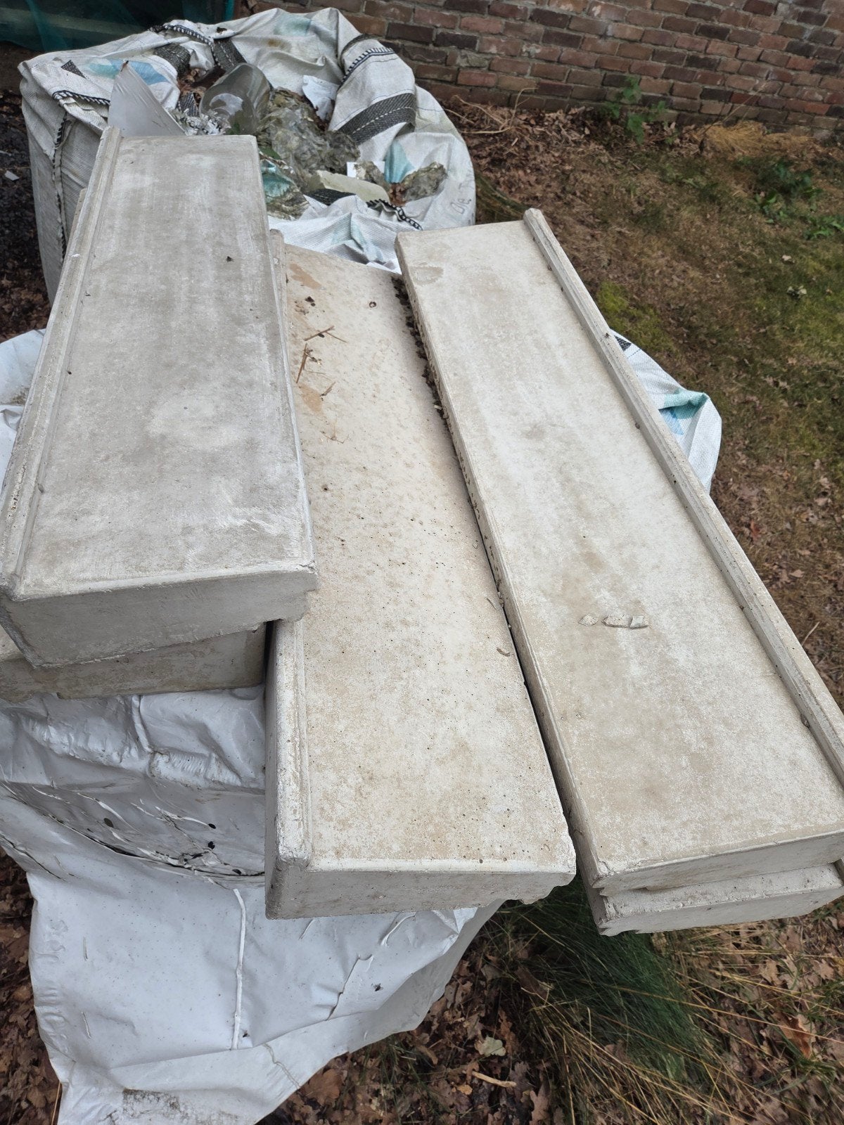 10 stuks betonnen lateien, Ophalen, Hardsteen, Minder dan 100 cm, Overige typen