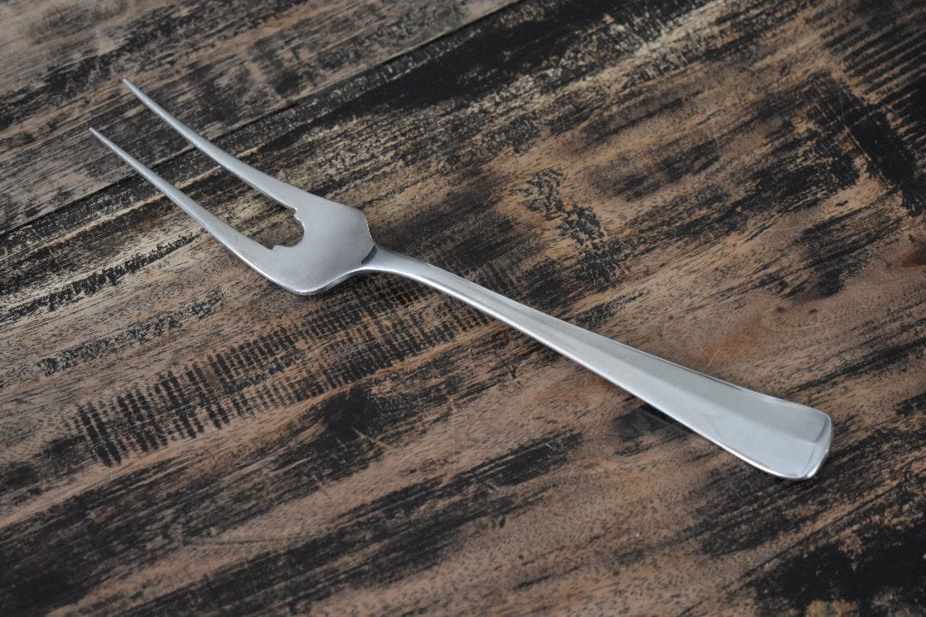 Haags Lof Lofje Keltum 200 vleeschvork - serveervork 22 cm, Overige materialen, Gebruikt, Keltum, Los bestek