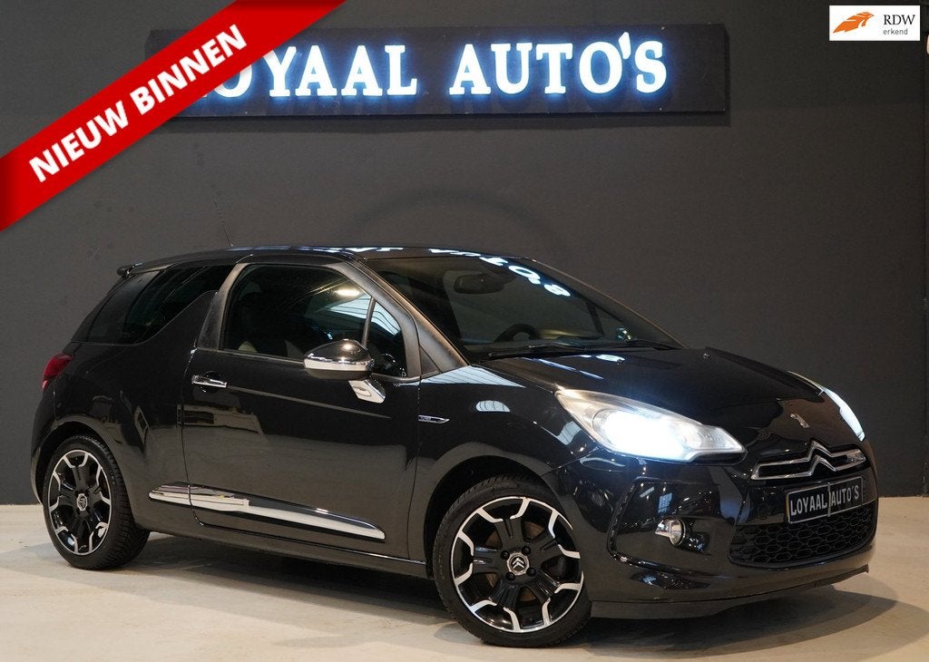 Citroen DS3 1.6 THP Sport Chic | NAVI | AIRCO | CRUISE | ELE, Euro 5, 15 km/l, Gebruikt, Origineel Nederlands