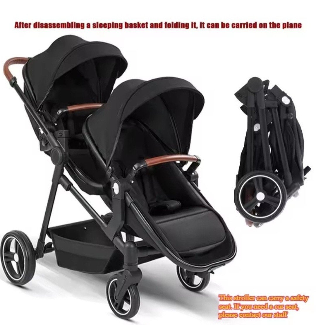 Duowagen S600T - Compact en Veelzijdig, Kinderen en Baby's, Kinderwagens en Combinaties, Ophalen, Nieuw, Overige merken, Verstelbare duwstang