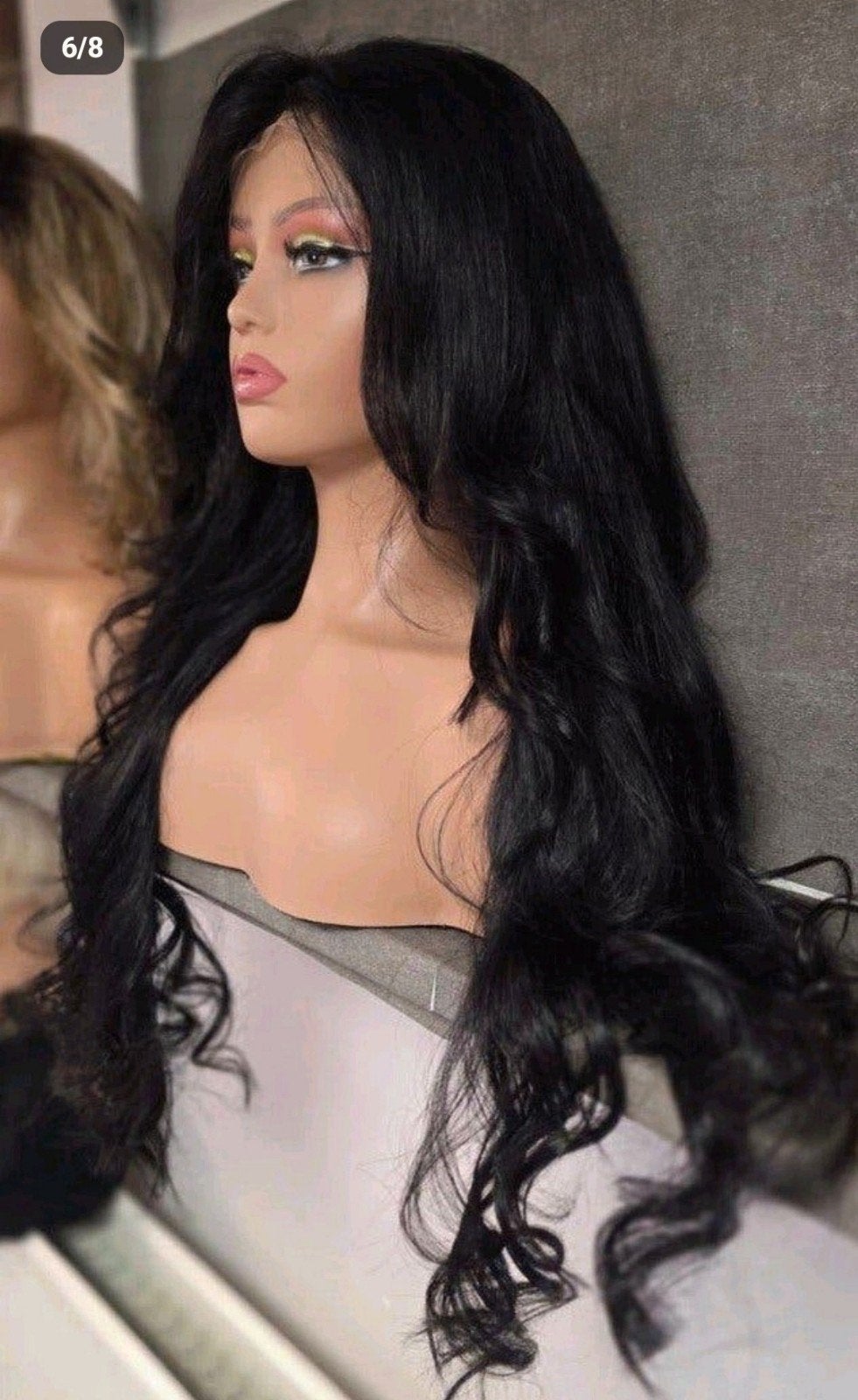 lace wig echt haar, Ophalen of Verzenden, Nieuw, Pruik of Haarverlenging
