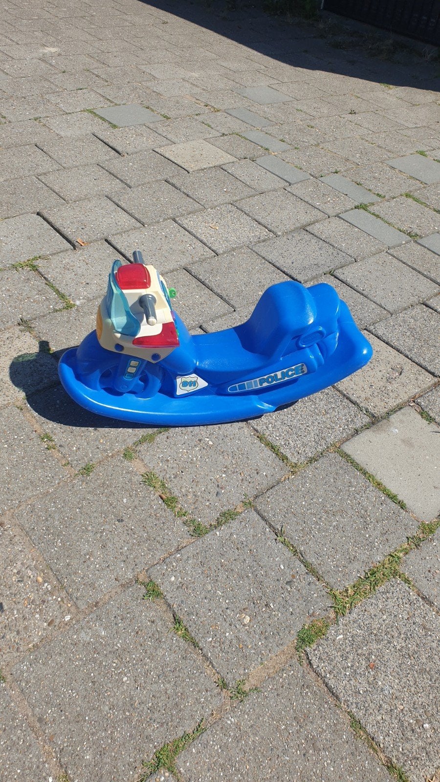 Politie speelgoed hobbelpaard ding ;-) little tikes, Ophalen