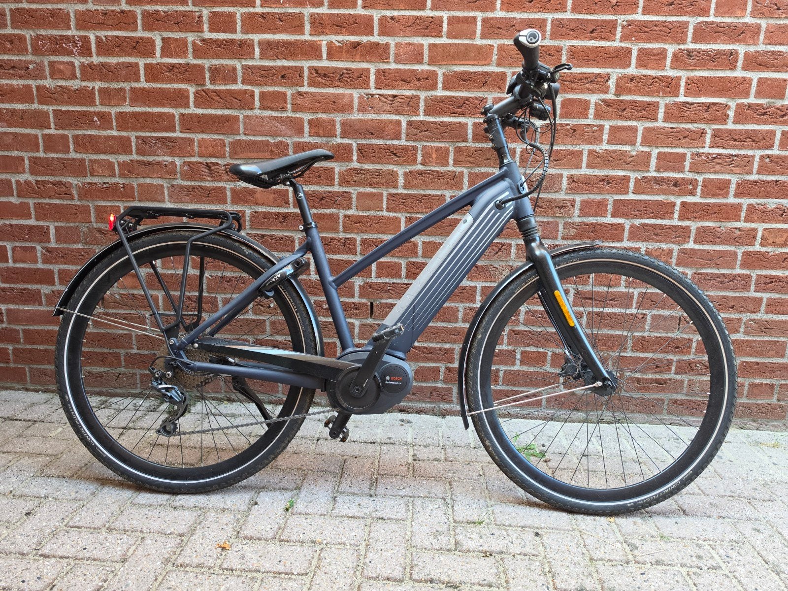Gazelle cityzen speed, M46. Nieuwstaat <100km, Fietsen en Brommers, Elektrische fietsen, Ophalen of Verzenden, Zo goed als nieuw