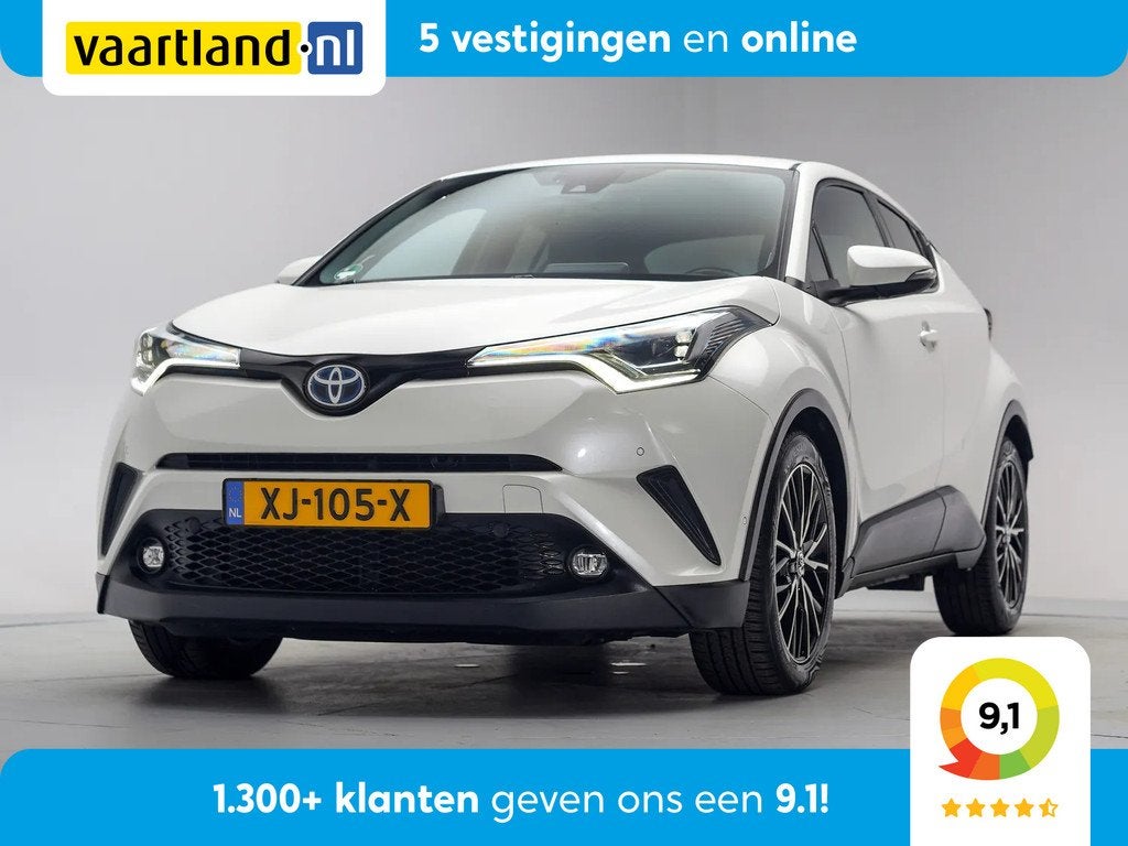Toyota C-HR 1.8 Hybrid Executive [ LED Camera Adapt. cruise, Auto's, Automaat, 4 cilinders, Automatische klimaatregeling, Wit