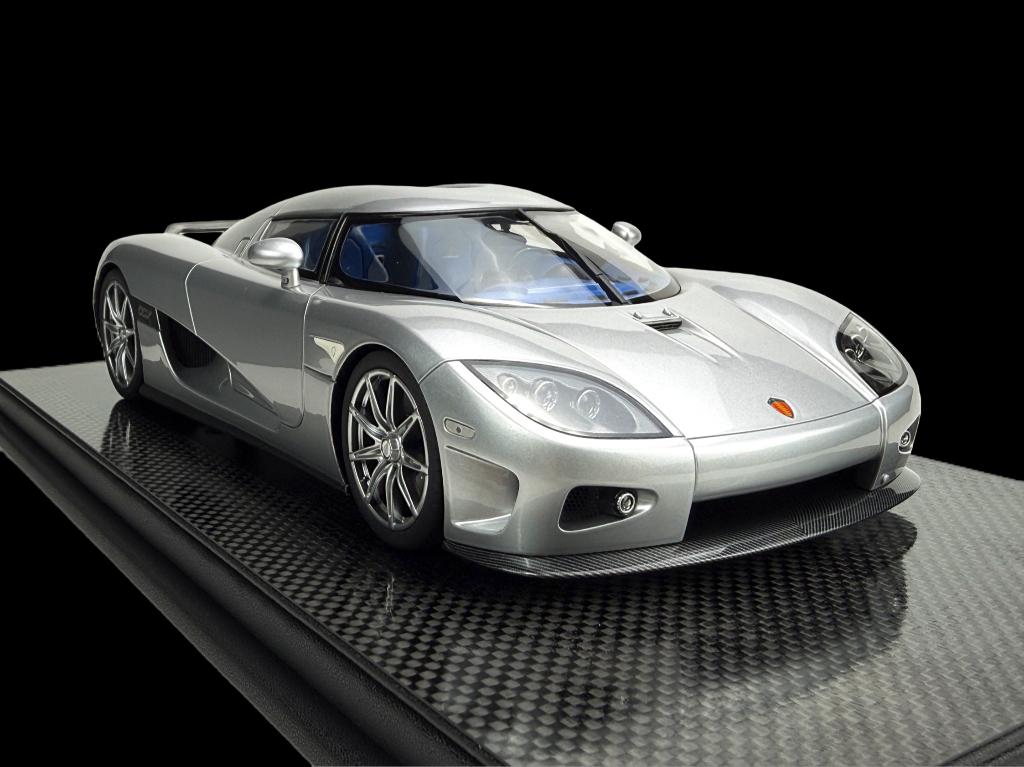 Koenigsegg CCX Zilver 1:18 FrontiArt Pre-Order, Hobby en Vrije tijd, Modelauto's | 1:18, Ophalen of Verzenden, Nieuw, Auto, Overige merken