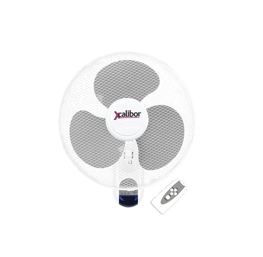Xcalibor Wandventilator 40cm met Afstandsbediening, Witgoed en Apparatuur, Ophalen, Ventilator met afstandsbediening, Nieuw, Overige