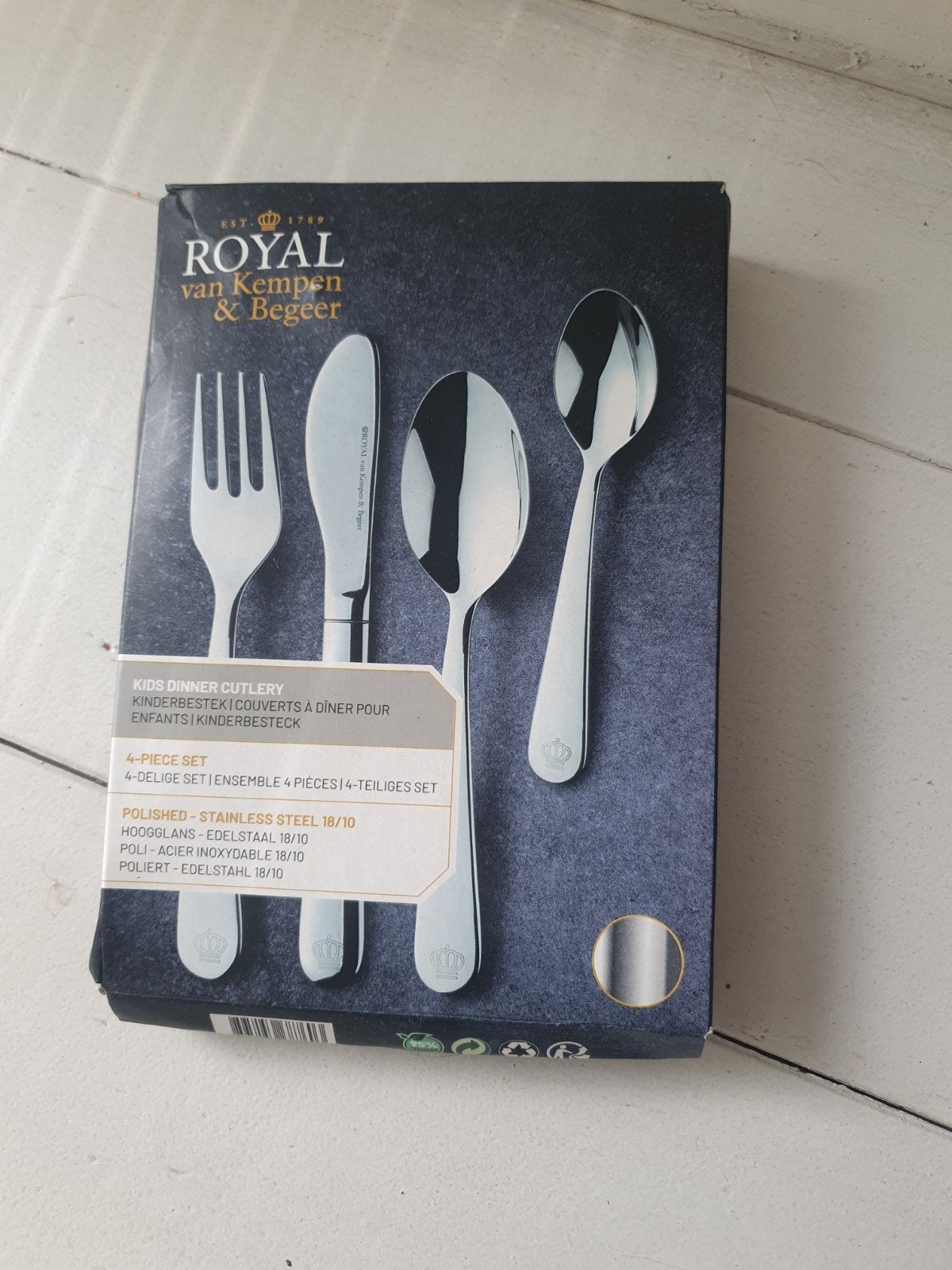 Te koop Royal van Kempen en Begeer bestek setje, Huis en Inrichting, Ophalen, Nieuw, Rvs of Chroom
