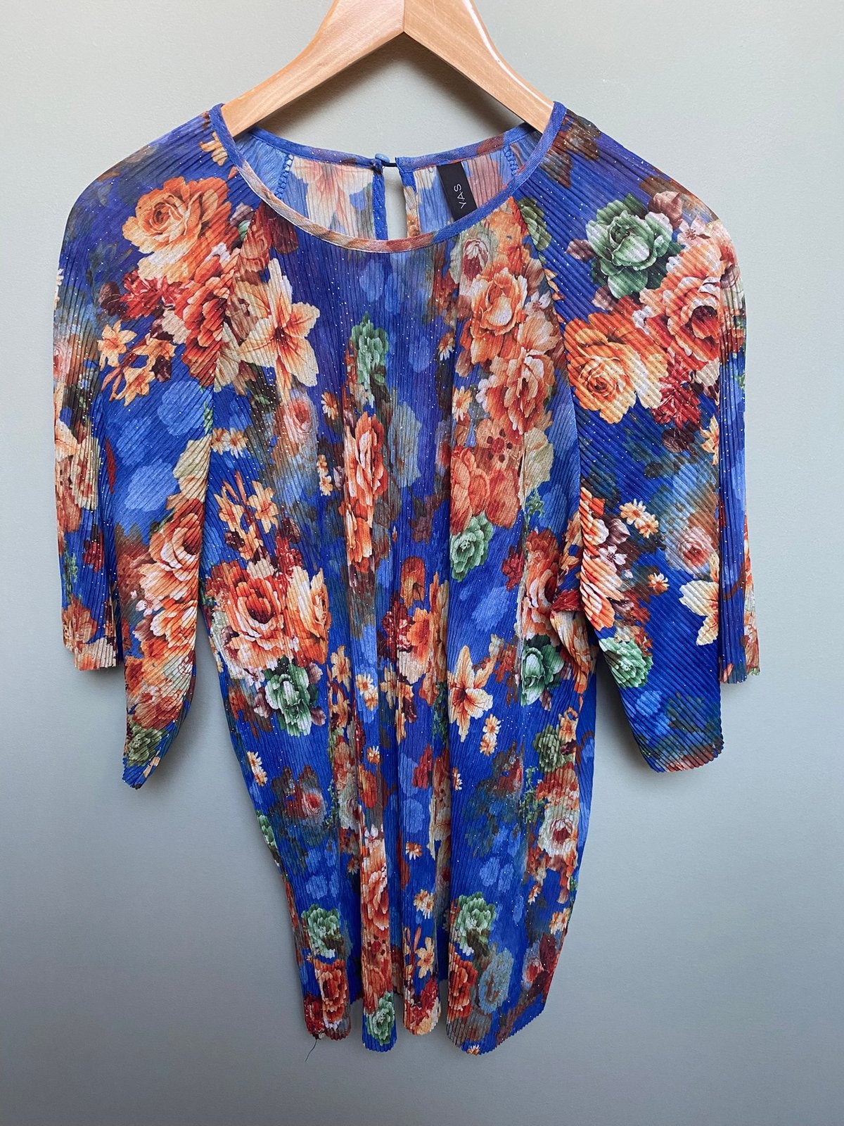 Top ( YAS) one size, Maat 38/40 (M), Blauw, Ophalen of Verzenden, Zo goed als nieuw