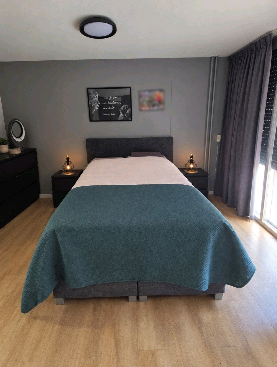 2 persoons boxspring, Huis en Inrichting, Ophalen, Gebruikt, Tweepersoons, 140 cm
