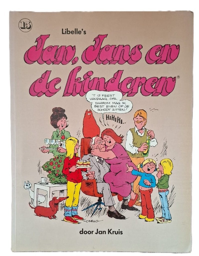 Jan, Jans en de kinderen – Deel 15 – Jan Kruis, Eén stripboek, Ophalen of Verzenden, Jan Kruis, Gelezen