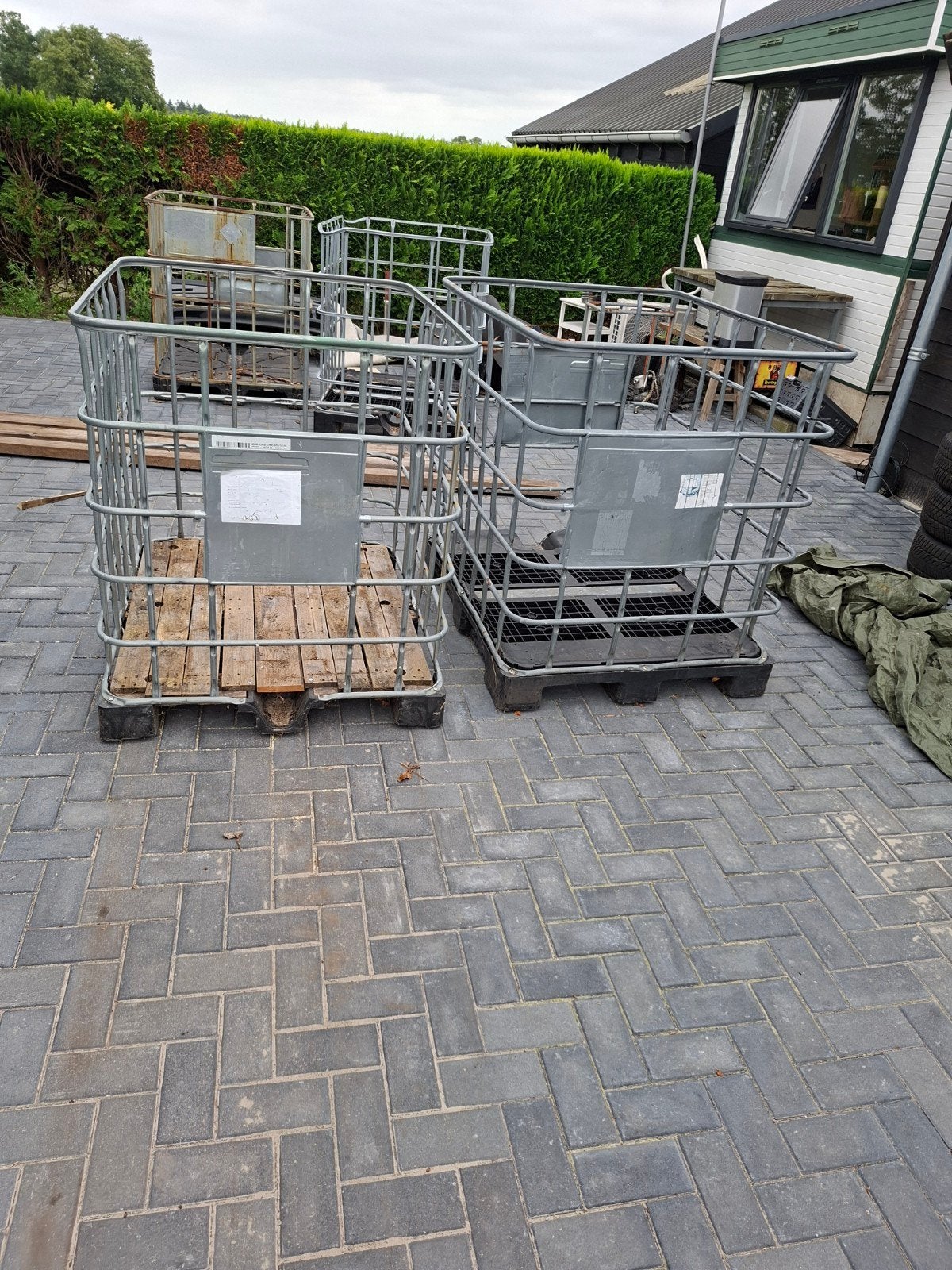 IBC container/kratten, Ophalen, Gebruikt, 100 cm of meer, 60 cm of meer