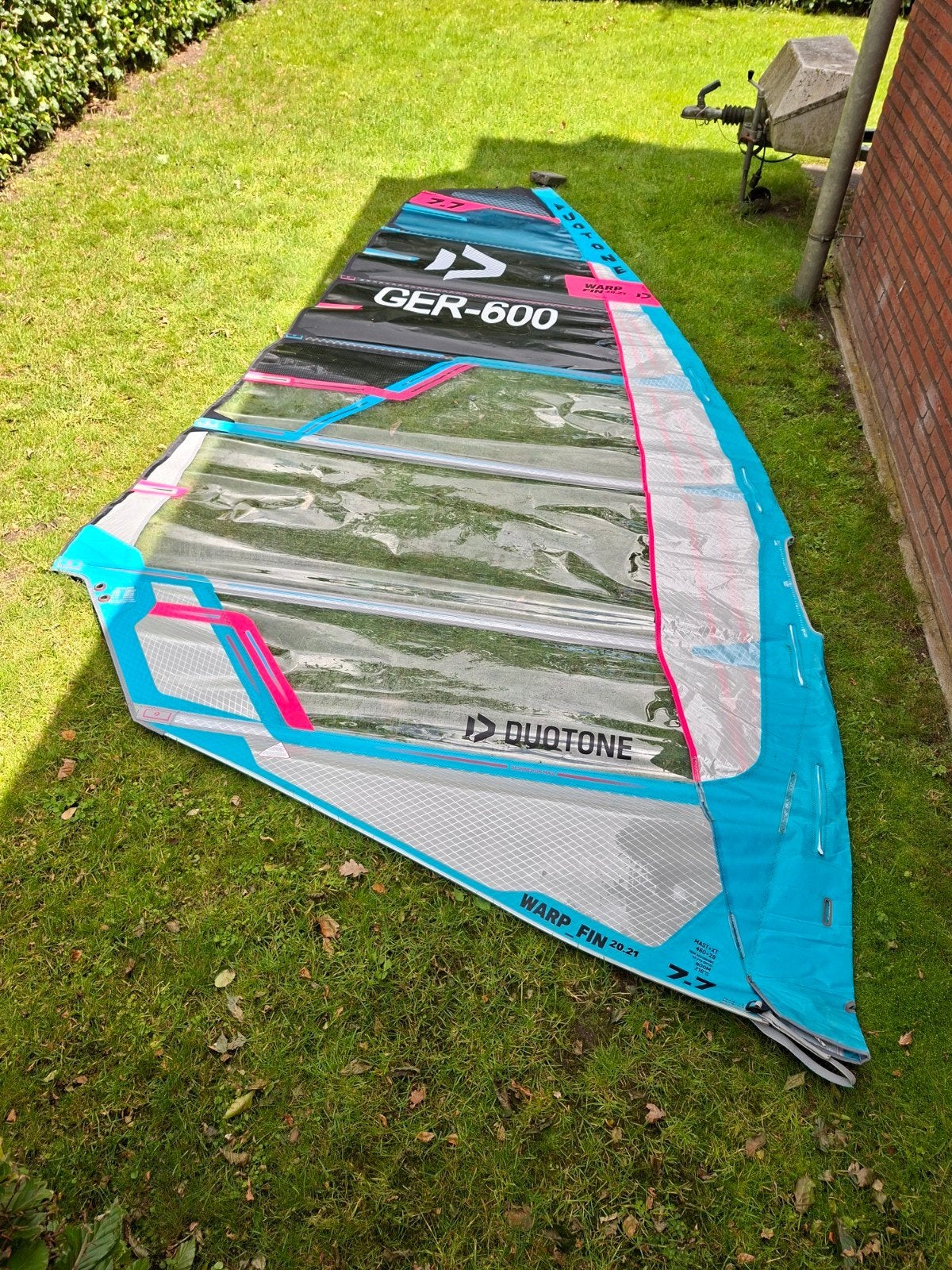 Duotone Warp's, Watersport en Boten, Windsurfen, Gebruikt, Zeil, Ophalen