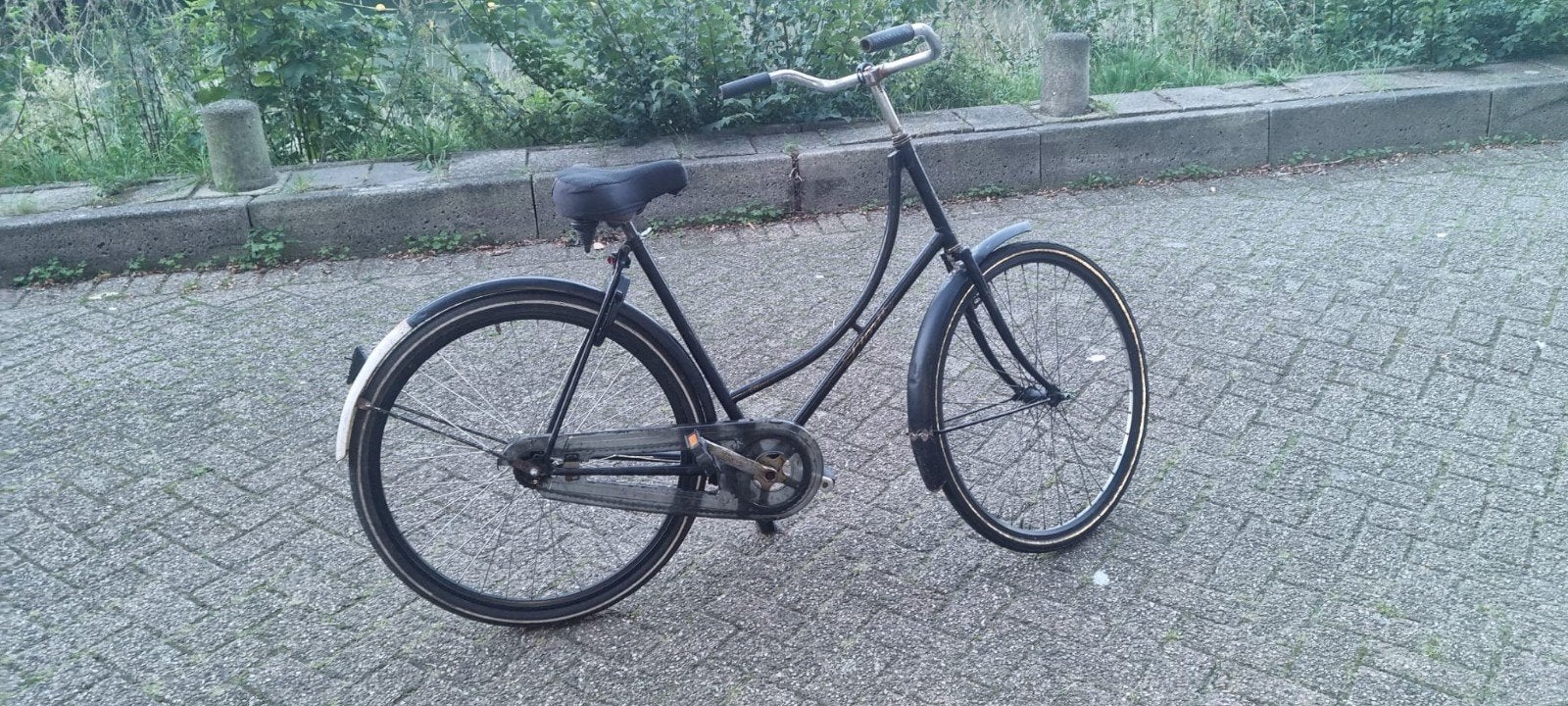 oma fiets, Fietsen en Brommers, Ophalen, Gebruikt, Terugtraprem, Overige merken
