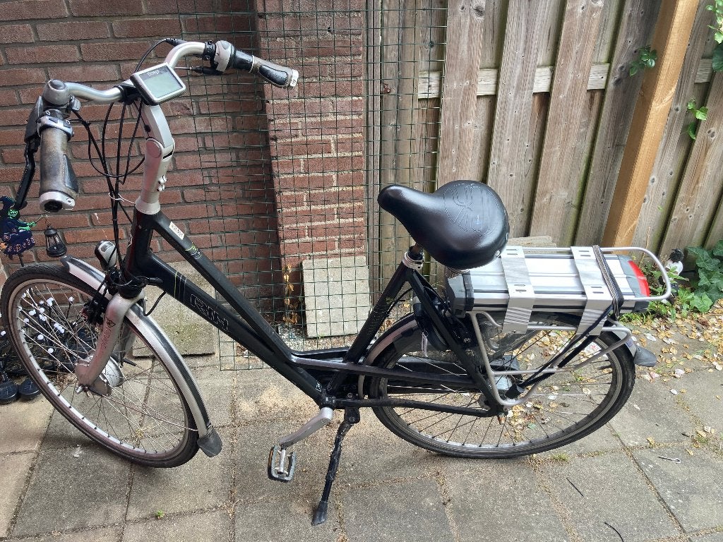 Rih omega 3  58cm, Fietsen en Brommers, Elektrische fietsen, Minder dan 30 km per accu, Gebruikt, 55 tot 59 cm, Ophalen