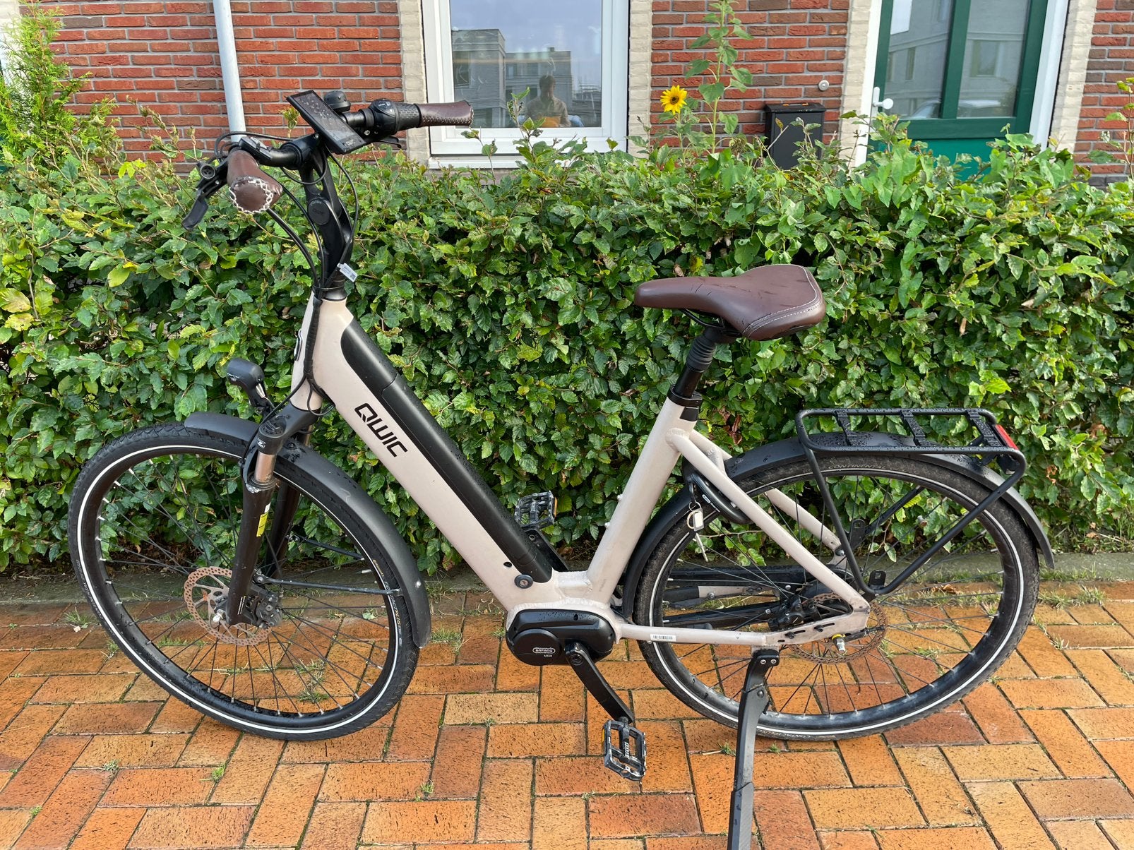 Qwic MN7+ Premium, framemaat 55, elektrische fiets, Fietsen en Brommers, 53 tot 56 cm, Versnellingen, Qwic, Zo goed als nieuw